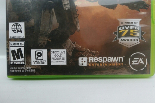 Titanfall Xbox360 Fisico Original Solo Se Juega Online