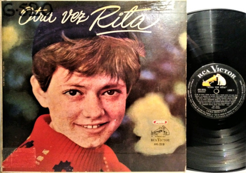 Vinilo Rita Pavone Otra Vez Rita Twist Surf Canzone Italiana