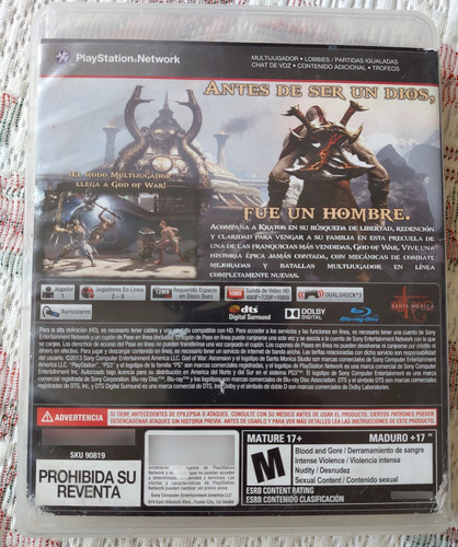 God Of War Ascension (Usado)
