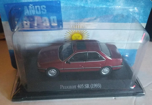 Autos Inolvidables - Peugeot 405 Sr (1993) Bordó
