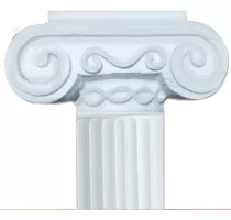 Columna Decorativa De Unicel De 25 Cm De Diametro