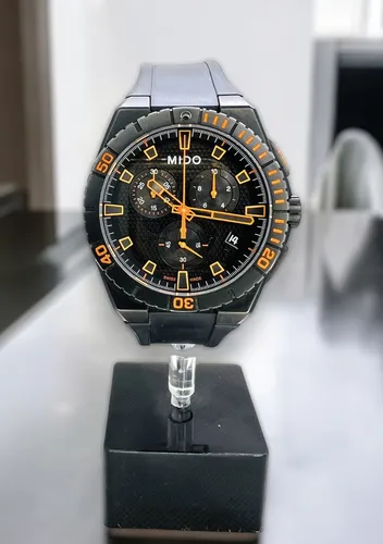 Mido ocean star captain chronograph men's watch outlet