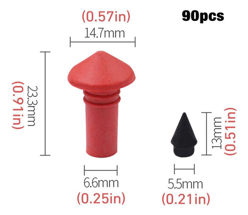 / Tapones Para Reparación De Neumáticos 90 Tornillos De