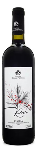 Puglia Rosso Igp Colle Petrito vinho 750ml Italia
