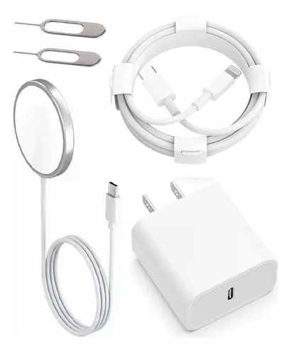 Adaptador Con Cargador Magsafe Apple Inalámbrico 2 Piezas