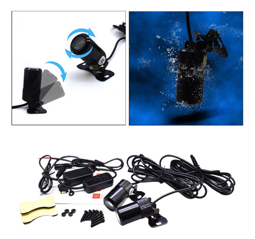 Iluminación De Luz De Neón Led De Ala De Ángel Para Azul
