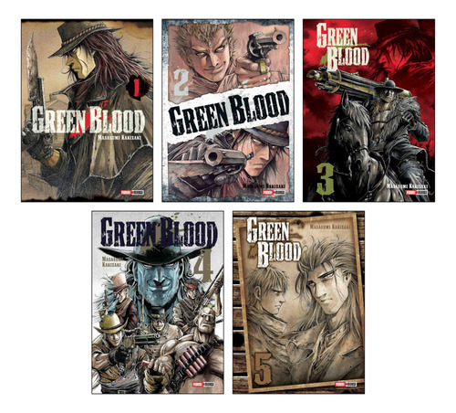 Green Blood Serie Completa Panini Manga