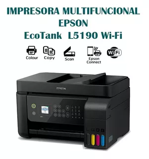 Impresora Epson L5190 Multifunción Wifi Adf