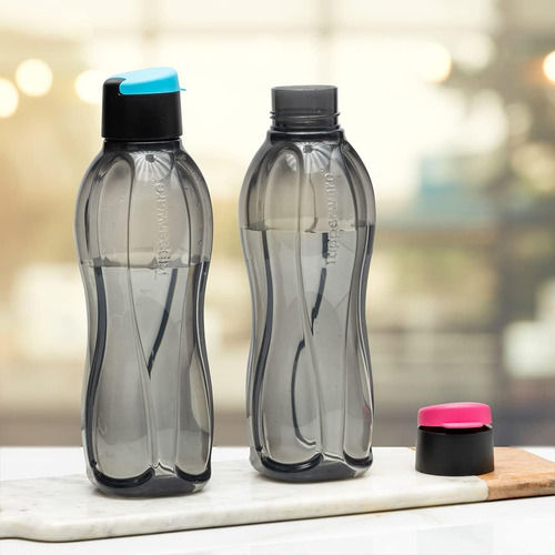 Tupperware Aquasafe Xtreme Botella Con Tapa Abatible De 1 Li