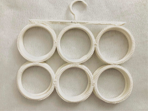 Gancho Organizador Para Joyeria O Corbatas Blanco (Usado)
