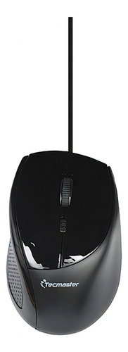 Mouse Usb Alámbrico Tecmaster 1600 Dpi Black M0360 Color Negro Variación Tamaño Único
