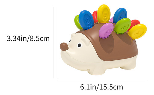 Puzzle G Puzzle Para Educación Temprana Little Hedgehog 1-3