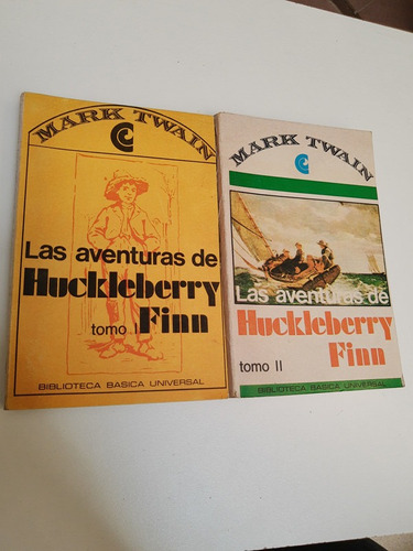 Las Aventuras De Huckleberry Finn - 2 Tomos M. Twain - L398