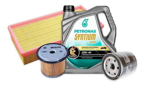 Kit Filtros + Aceite Syntium Peugeot 406 1.9 Turbo Diesel