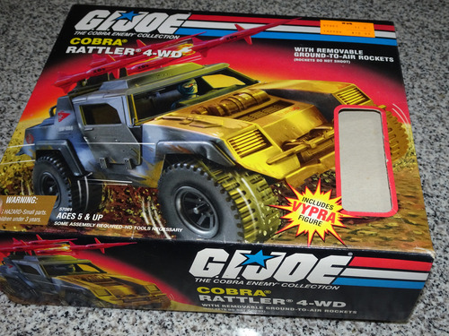 G.i. Joe - Vehiculo Cobra Rattler De Colección De 1998 (Usado)
