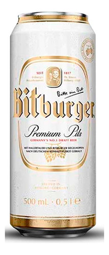 Cerveza Bitburger Lata 500cc - Tienda Baltimore