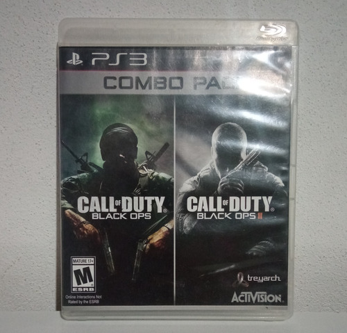 Call Of Duty Black Ops Combo Pack Ps3 Original Fisico, Manu
