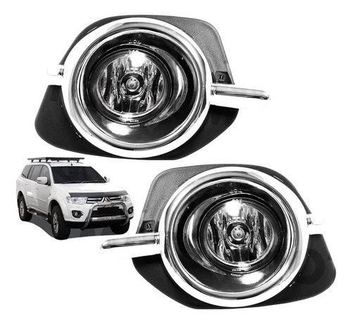 Neblineros Mitsubishi Pajero Sport 2014 -2016 + Luces Led