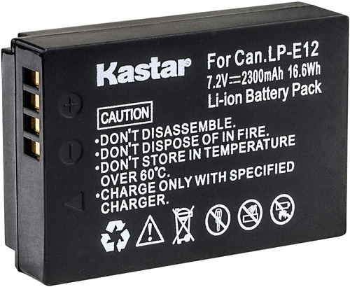 Bateria Kastar Lp-e12 100d, Sl1, Eos M