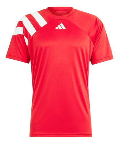 Jersey adidas Fortore 23 Rojo Con Blanco Para Hombre