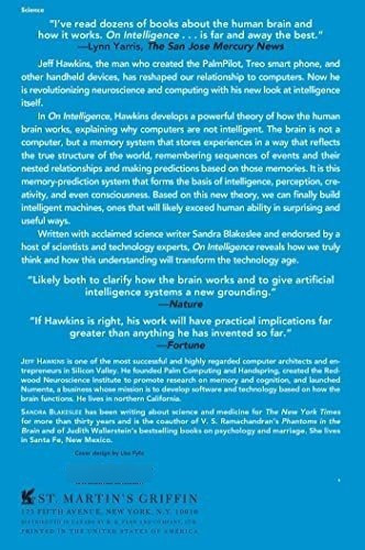 On Intelligence How A New Understanding Of The Brain, De Jeff Hawkins. Editorial St. Martins Griffin En Inglés
