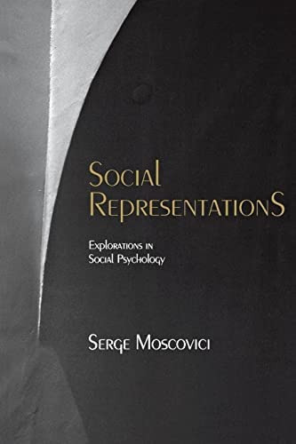 Social Representations: Explorations In Social Psychology, De Moscovici, Serge. Editorial Nyu Press, Tapa Blanda En Inglés