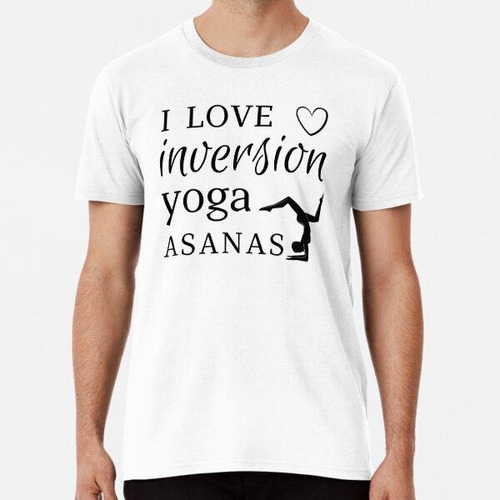 Remera Asanas De Yoga De Inversión De Amor Algodon Premium