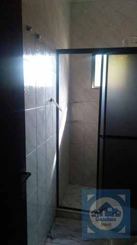 Casa Com 2 Dormitórios À Venda, 91 M² Por R$ 180.000,00 - Parque São Vicente - São Vicente/sp - Ca0972