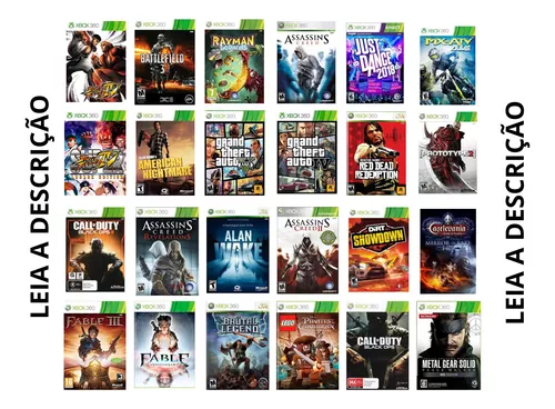Jogos Xbox 360 transferência de Licença Mídia Digital - CALL OF DUTY PACK