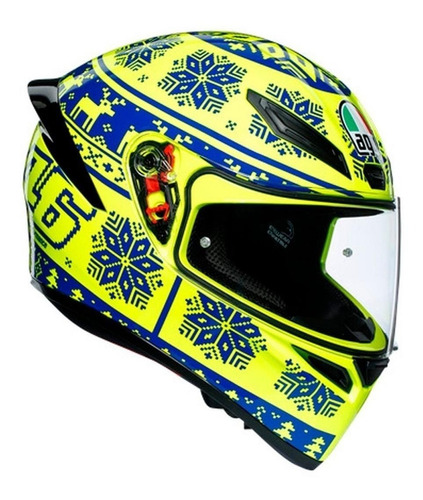 Casco para moto integral AGV K1 210281A  winter test 2015 talla L 