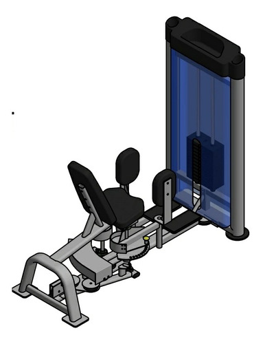Plano Para Fabricación Máquina Gimnasio Aduptor