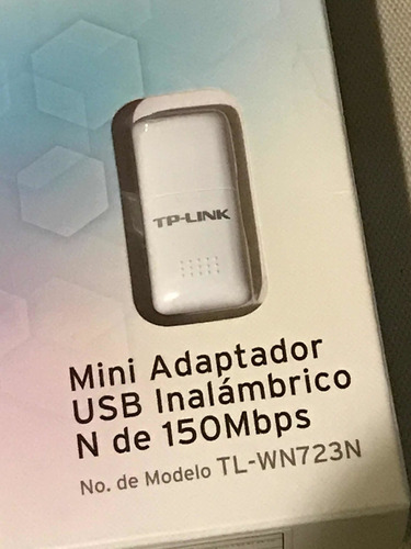 Mini Adaptador Usb Inalámbrico N De 140mbps Nuevo Cerrado