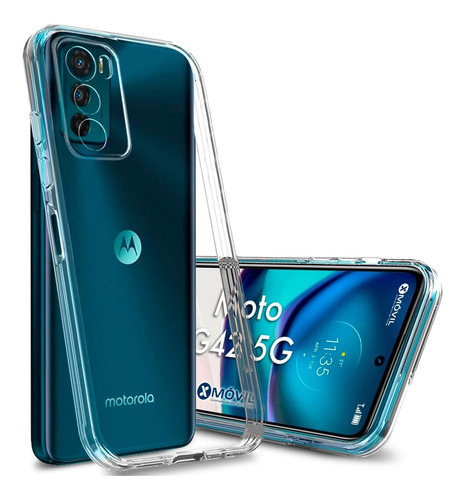 Funda Transparente P/ Moto G42 5g, Space C/ Mica