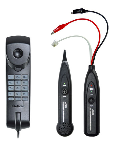 Imagem 1 de 9 de Kit Telefonia Badisco Intelbrás + Localizador Spartec Ghi500