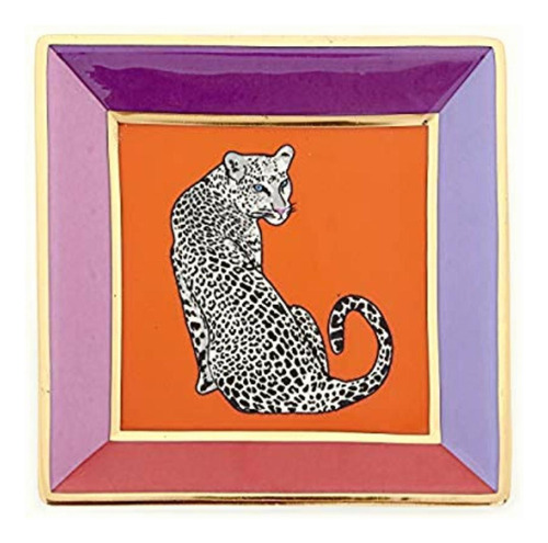 Jonathan Adler Safari Square Tray, One Size, Multi