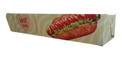 Imagen 8 de 8 de Porta Perro Caliente 18 X 6 Cm ( Pack De 100 Uds )