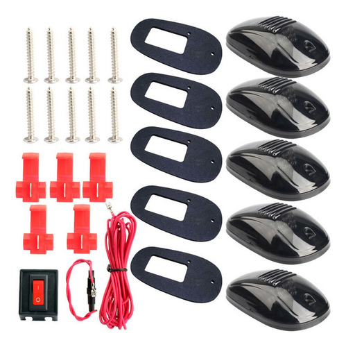 12 Luces Led Para Techo De Cabina De Coche Para Camión Suv N