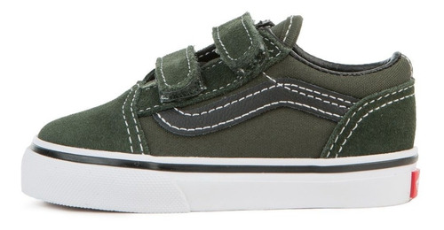 Zapatillas Vans Nene Old Skool V Verdes Oscuro