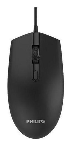 Mouse Óptico Pc Notebook Com Fio Philips