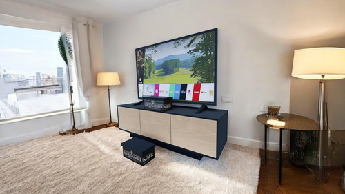 Rack Tv 70 Pulgadas Gold Maya