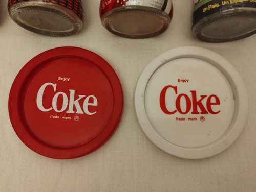 Colección Botellas De Coca Cola Y Portavasos (Usado)