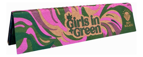 Display De Seda Bem Bolado Girls In Green King Size Brown