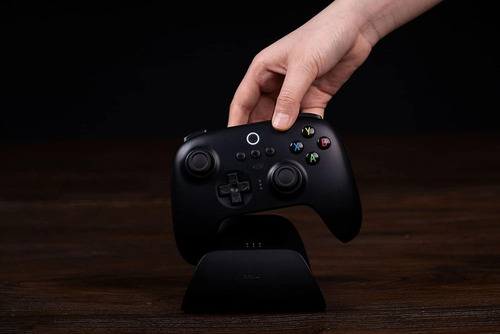 Control 8bitdo Ultimate 2.4g Hall Effect. Con Base De Carga. Negro