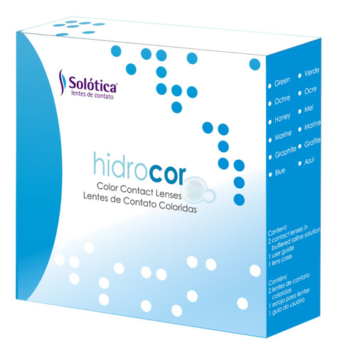 Lentes De Contato Solotica Sem Borda Hidrocor  C/ Ou S/ Grau