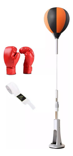 A For R0x For Saco De Boxeo Con Base De Ventosa Y Pelota De