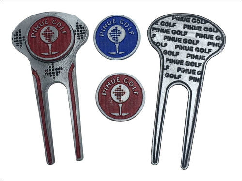 Imagen 3 de 3 de Levanta Pique Golf . Fundición Con Imán