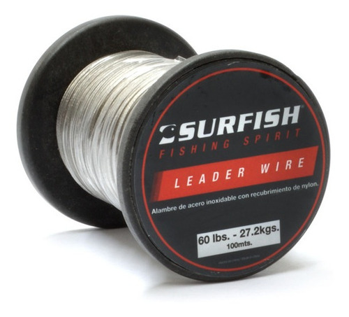 Cable De Acero Surfish Leader Wire 20lbs 100m Pesca