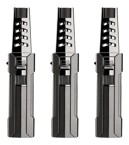 Antorchas Recargables De Gas, Mxbpk-003, 3 Pzas, Negro, Reca