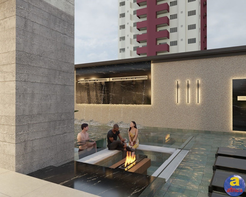 Imagem 4 de 14 de Pré-lançamento | Apartamento 2 Quartos Sendo 1 Suíte Com 2 Vagas De Garagem Na Meia Praia Em Itapema/sc - Imobiliária África - Ap00958 - 70684970