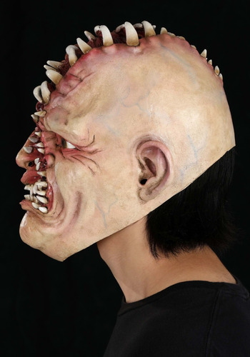 Máscara Vessel Humano Poseído Disfraz Halloween Terror